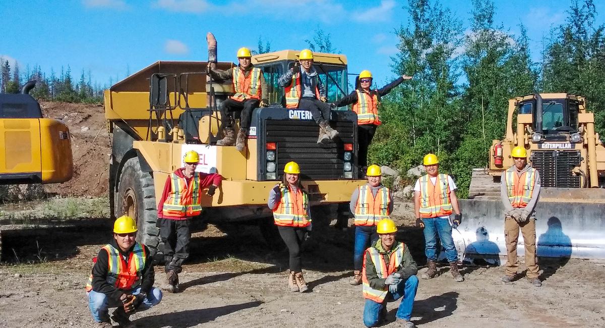 Students during TEL training