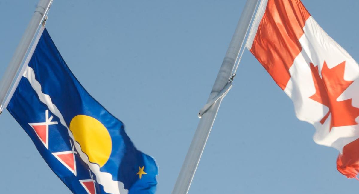 Tlicho & Canada Flag