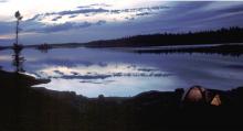 Photo by Tessa Macintosh - Tents on the lake